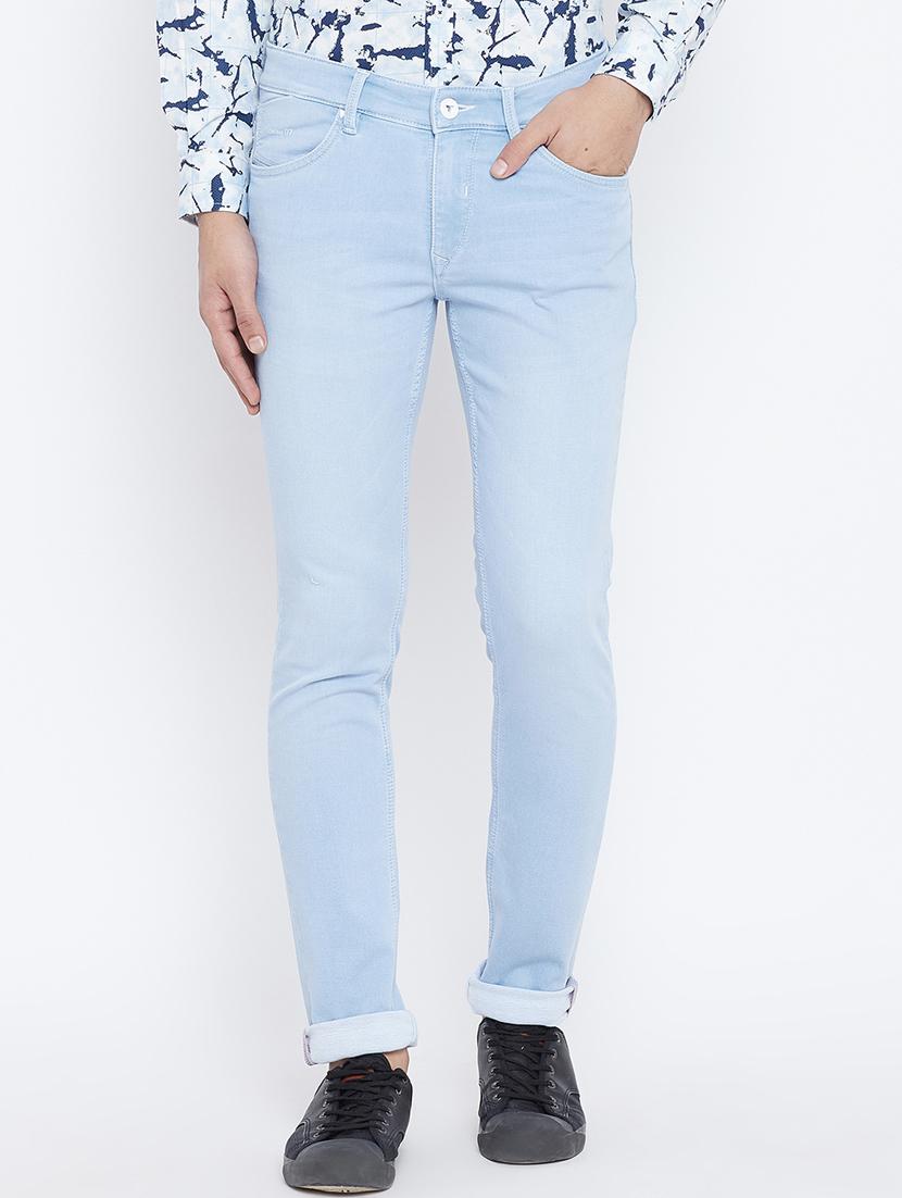 blue denim washed jeans - 15800373 - Zoom Image - 1