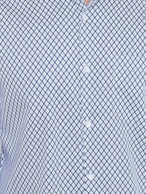 navy blue cotton formal shirt - 15800426 - Standard Image - 5