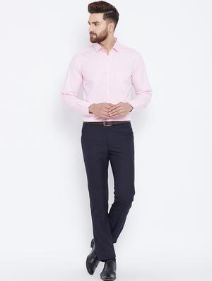 pink cotton formal shirt - 15800430 - Standard Image - 4