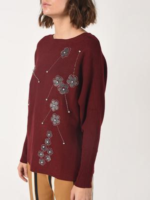 pearl embellished embroidered top - 15801668 - Standard Image - 5