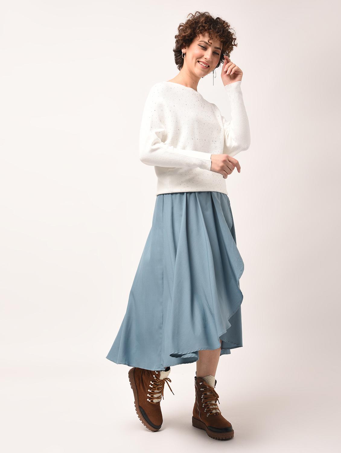 dolman sleeved embellished top - 15801671 - Zoom Image - 1