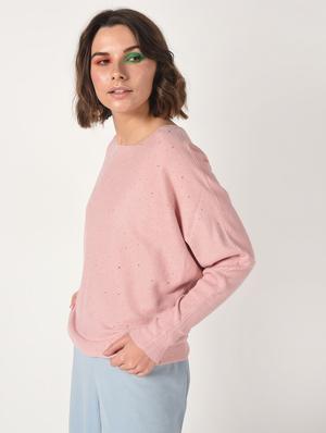 dolman sleeved embellished top - 15801674 - Standard Image - 3