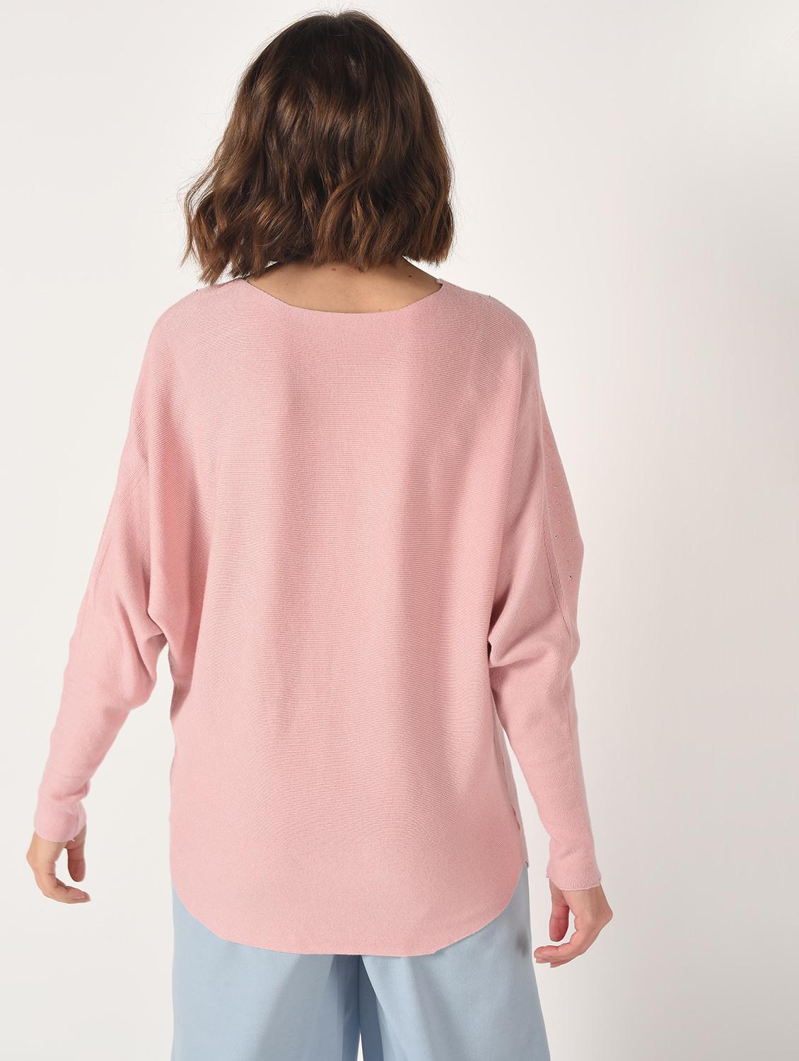 dolman sleeved embellished top - 15801674 - Zoom Image - 4