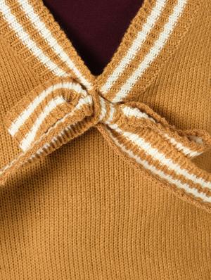 tie up detail a-line dress - 15801870 - Standard Image - 6