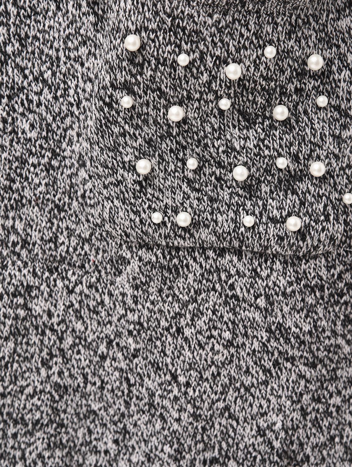 pearl embellished pocket patch shrug - 15801882 - Zoom Image - 5