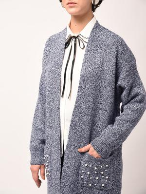 pearl embellished pocket patch shrug - 15801883 - Standard Image - 4