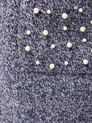 pearl embellished pocket patch shrug - 15801883 - Standard Image - 5