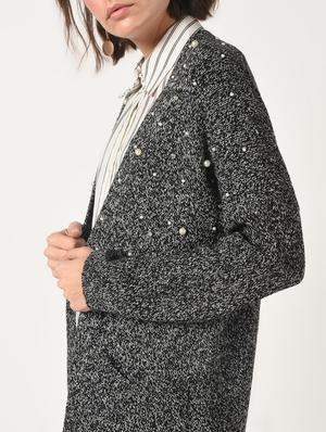 pearl embellished dropped shoulder shrug - 15801902 - Standard Image - 5