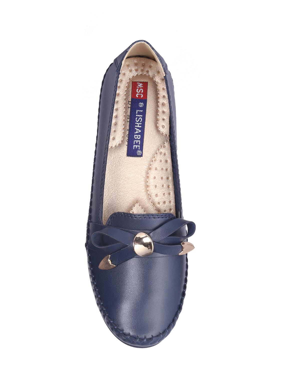 navy slip on loafers - 15802324 - Zoom Image - 4