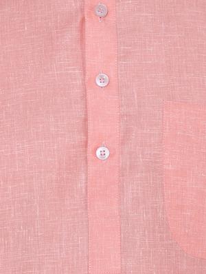 pink cotton long kurta - 15803126 - Standard Image - 4