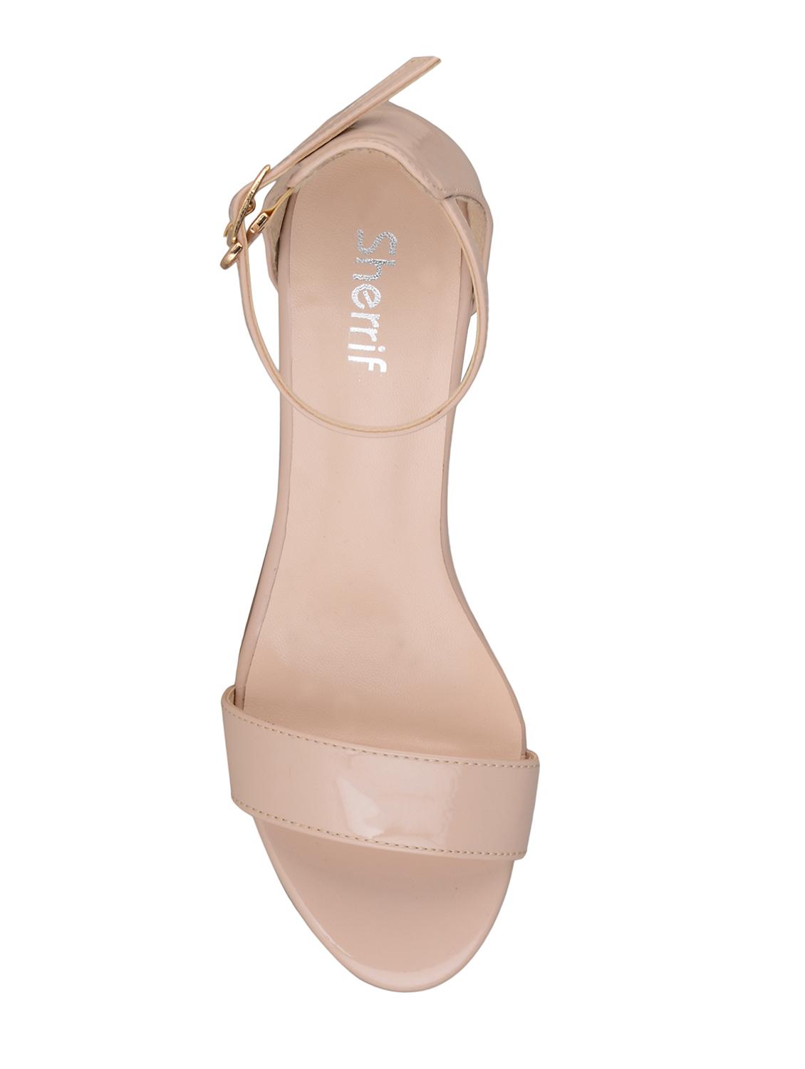 beige ankle strap sandals - 15803615 - Zoom Image - 4