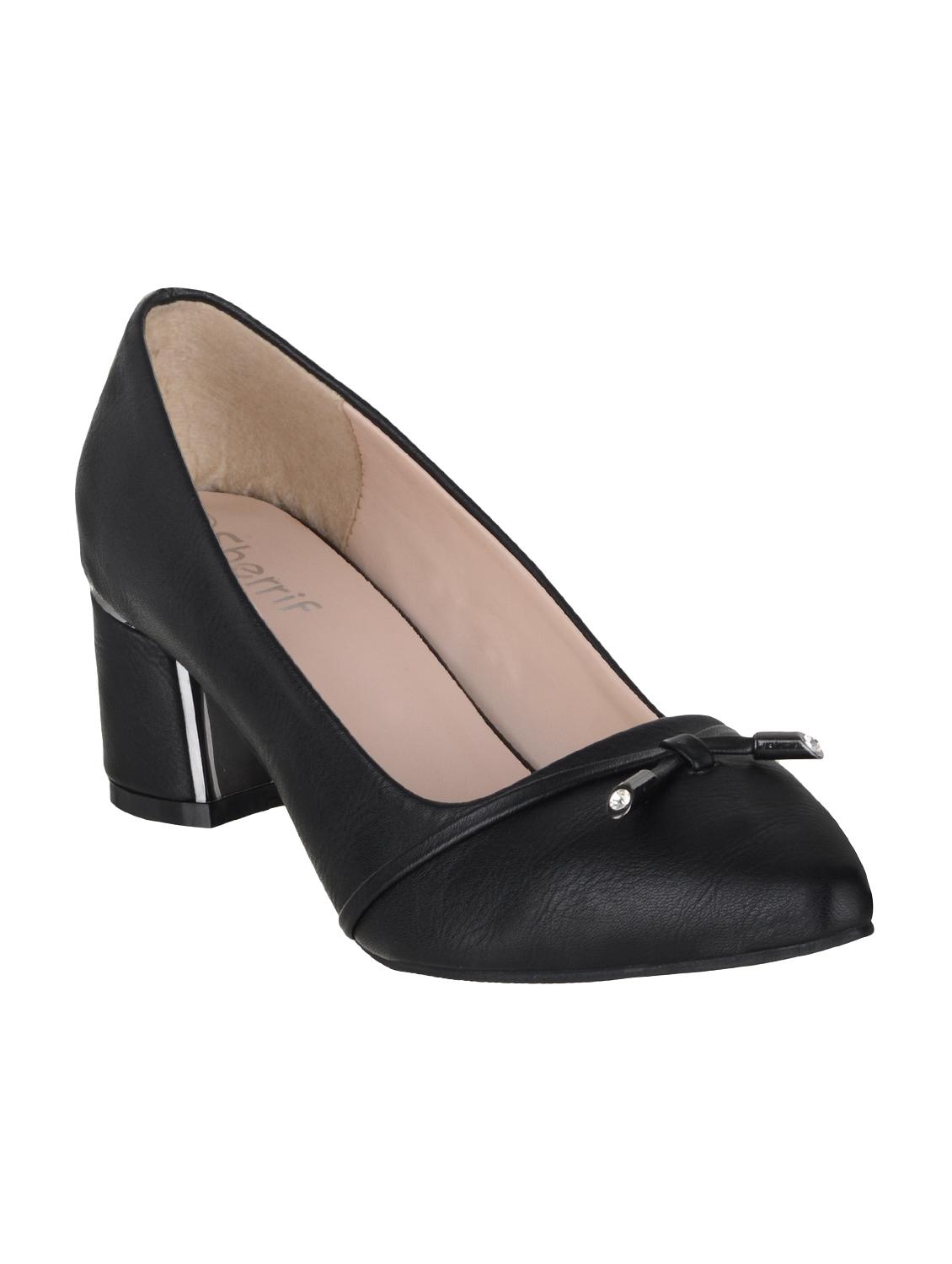 black slip on pumps - 15803622 - Zoom Image - 1