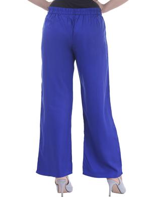 pleated front elasticated back palazzo - 15805463 - Standard Image - 3