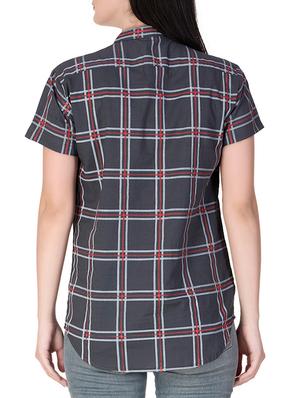 checkered straight kurti - 15806175 - Standard Image - 3
