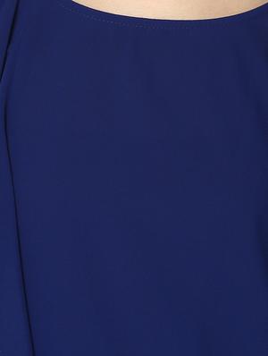 cold shoulder ruffle top - 15807599 - Standard Image - 5