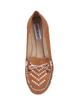 tan slip on loafers - 15807675 - Standard Image - 4