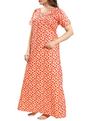 zipper detail nightwear gown - 15807897 - Standard Image - 2