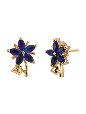 blue metal necklaces and earring - 15810193 - Standard Image - 3
