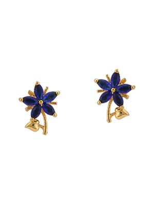 blue metal necklaces and earring - 15810193 - Standard Image - 4