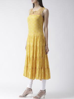floral straight kurta - 15810646 - Standard Image - 2