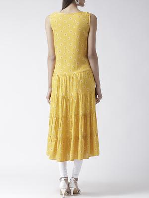 floral straight kurta - 15810646 - Standard Image - 3