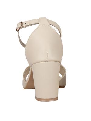 beige ankle strap sandals - 15810667 - Standard Image - 3