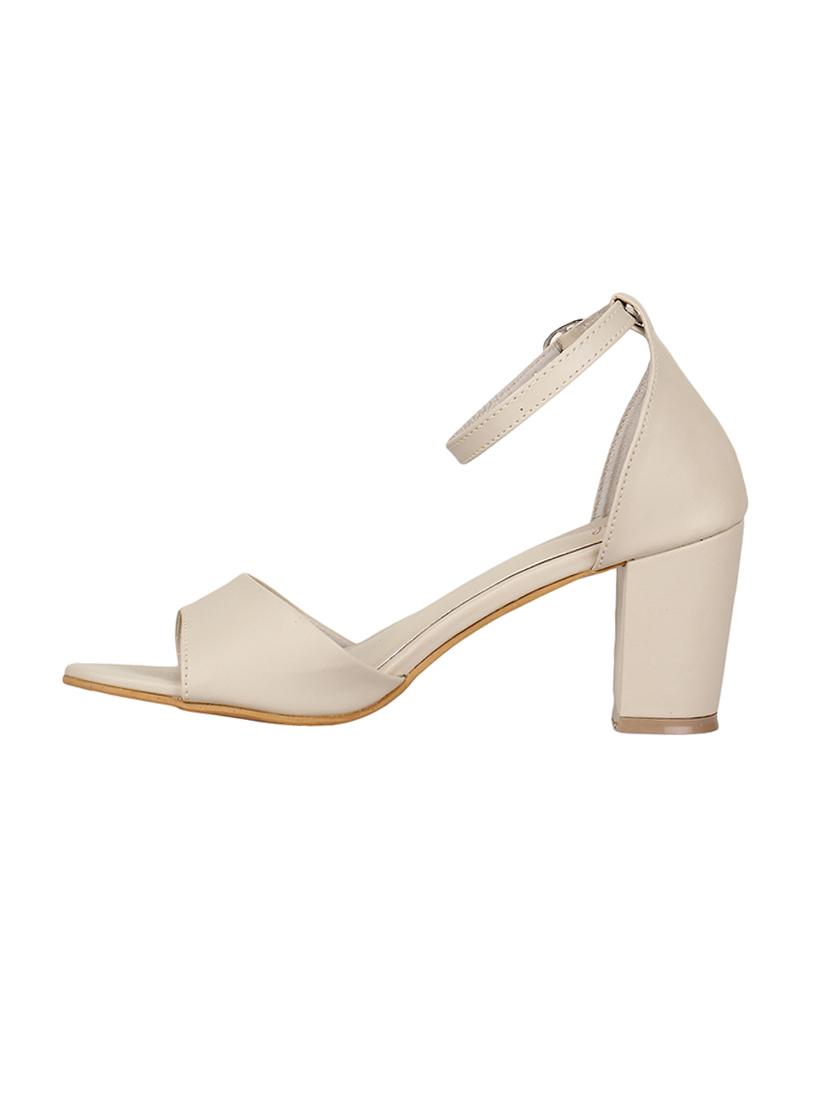 beige ankle strap sandals - 15810667 - Zoom Image - 2