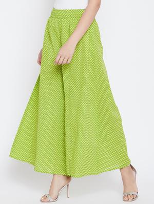 mid waist flared palazzo - 15811534 - Standard Image - 2