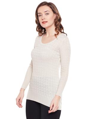 cable knit skinny pullover - 15811683 - Standard Image - 2