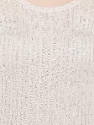 cable knit skinny pullover - 15811683 - Standard Image - 4
