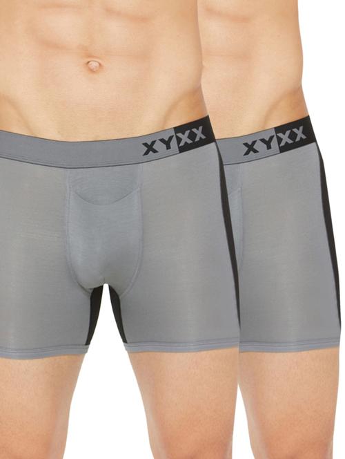 grey micro modal trunk - 15813522 - Standard Image - 1