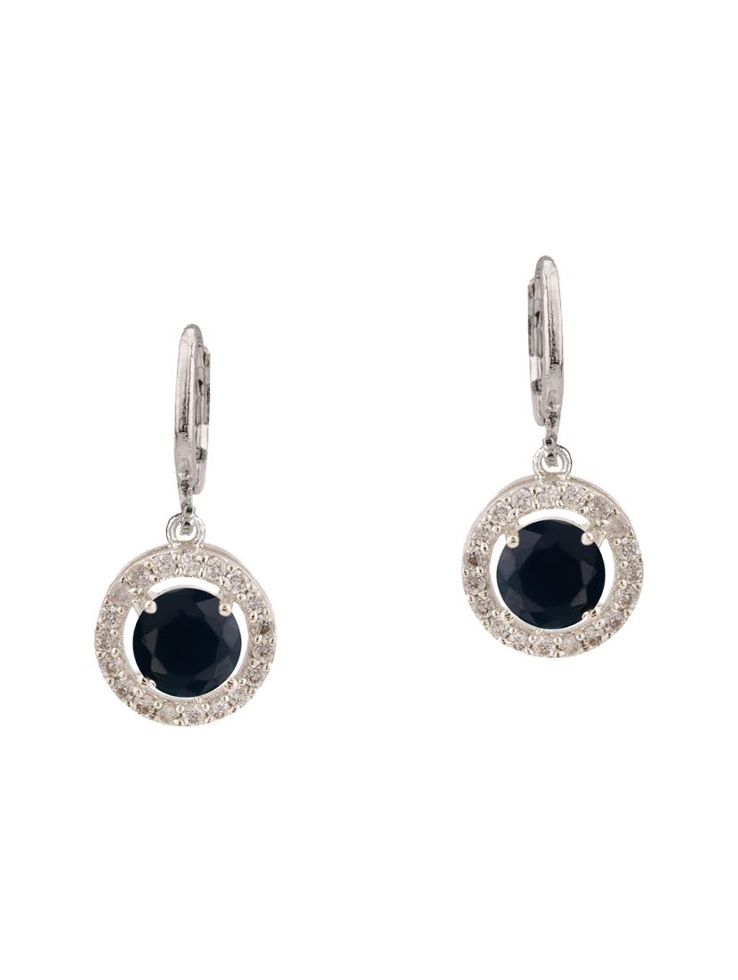 blue metal drop earring - 15814717 - Zoom Image - 1