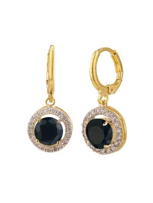 blue metal drop earring - 15814739 - Standard Image - 2