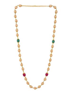 multi colored metal short necklace - 15814756 - Standard Image - 2