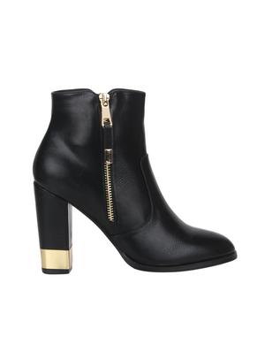 black ankle zipper boots - 15814827 - Standard Image - 2