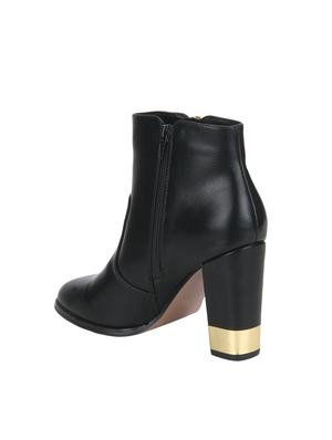 black ankle zipper boots - 15814827 - Standard Image - 3