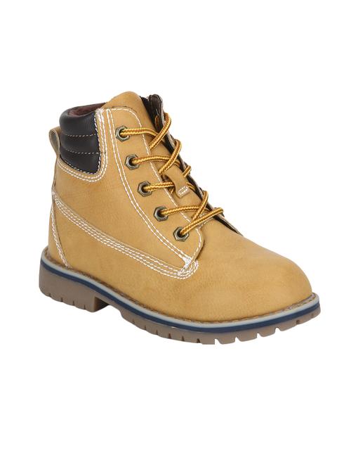 brown ankle zipper boots - 15814845 - Standard Image - 1