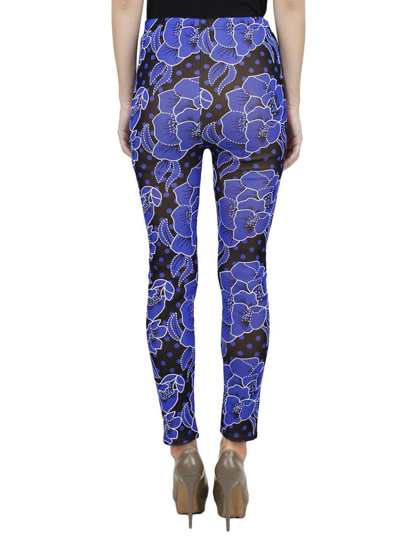 floral woolen leggings - 15814902 - Zoom Image - 3