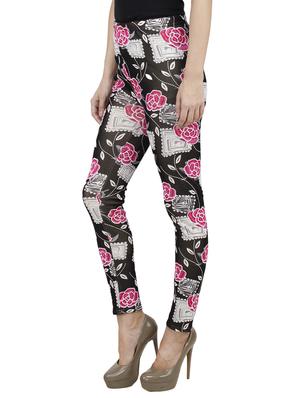floral woolen leggings - 15814905 - Standard Image - 2