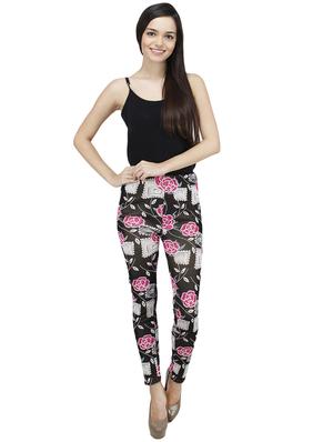 floral woolen leggings - 15814905 - Standard Image - 4