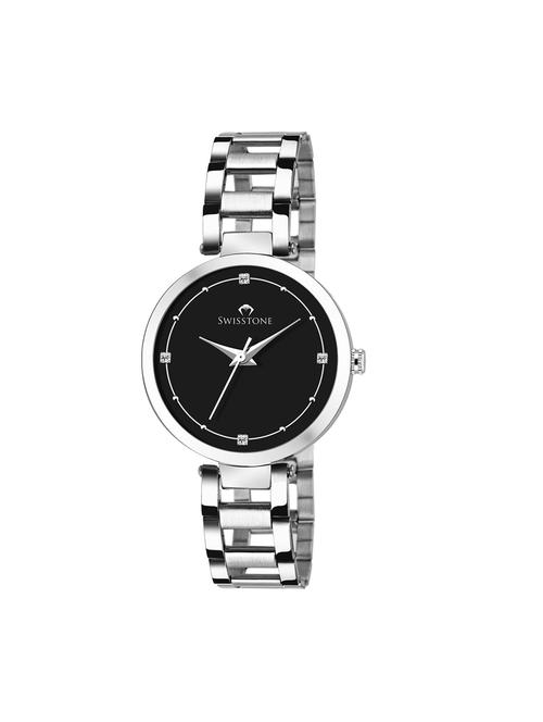 Round dial analog watch-(DZL159-BLK) - 15814933 - Standard Image - 1