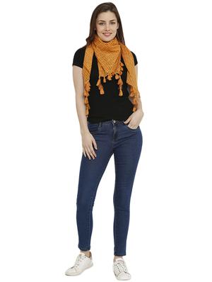 orange cotton stole - 15815175 - Standard Image - 2