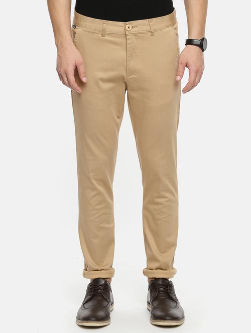 brown cotton chinos - 15815367 - Standard Image - 1