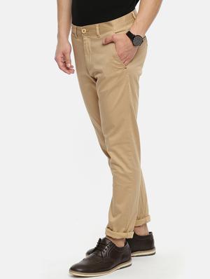 brown cotton chinos - 15815367 - Standard Image - 2
