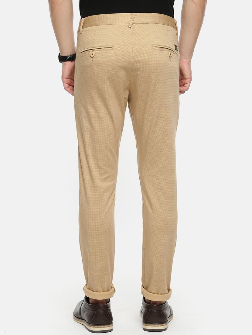 brown cotton chinos - 15815367 - Zoom Image - 3