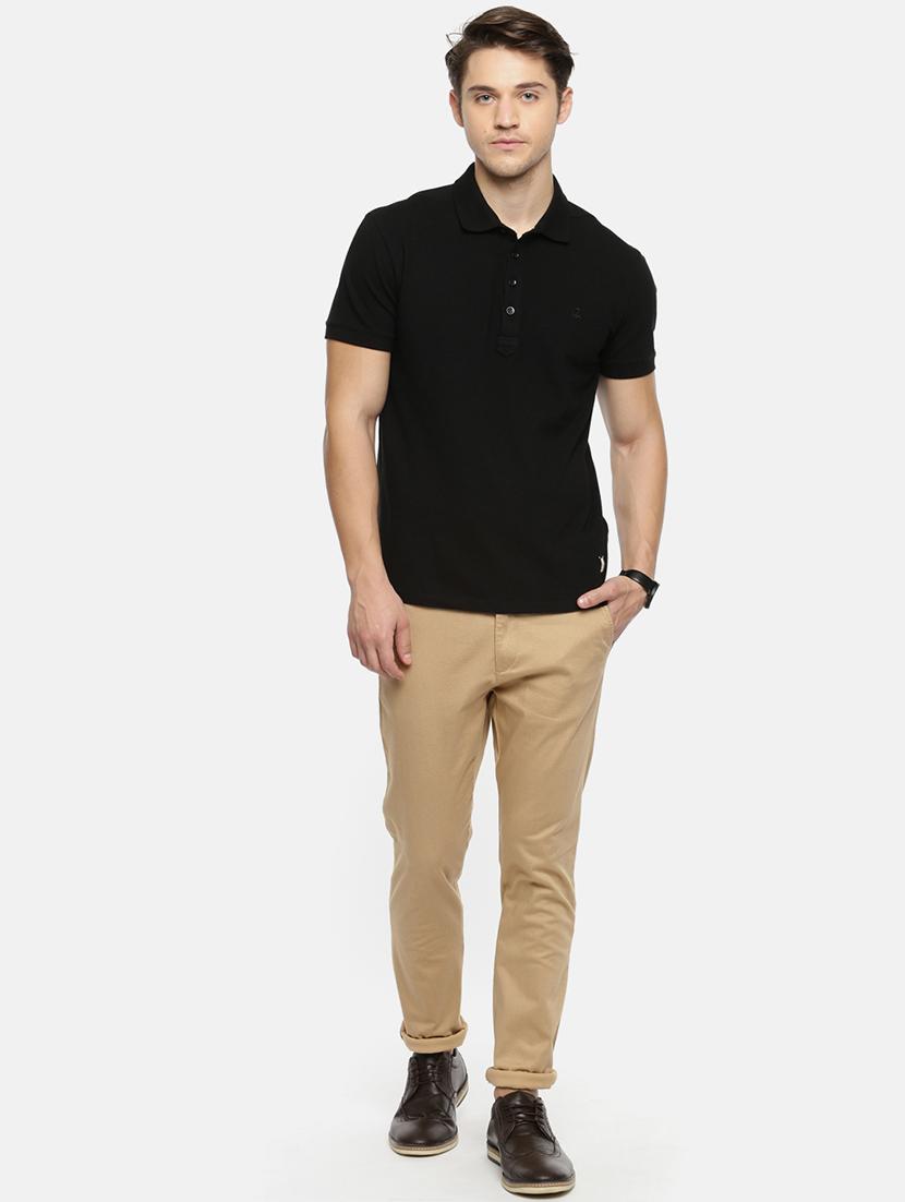 brown cotton chinos - 15815367 - Zoom Image - 4