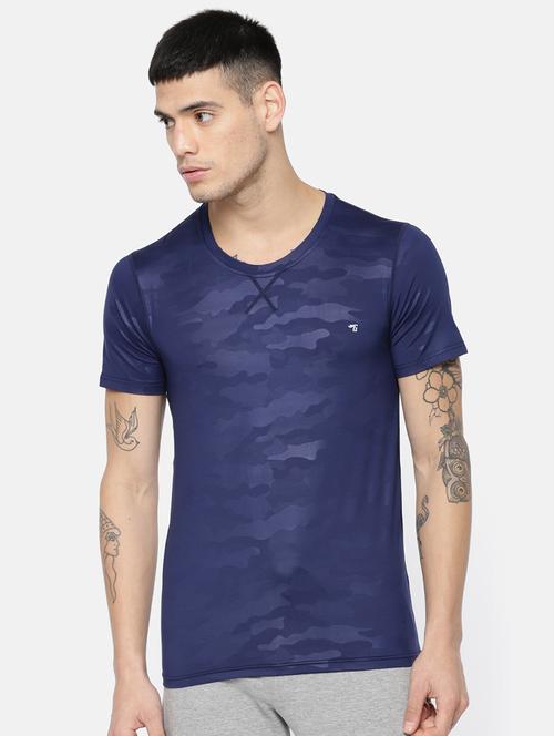 navy blue polyester tshirt - 15815420 - Standard Image - 1