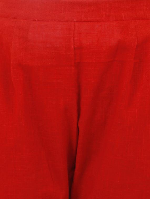 solid straight tapered pant - 15815619 - Zoom Image - 5