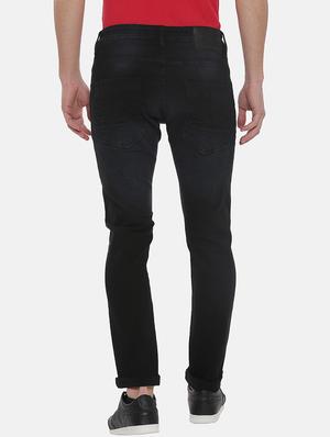 black cotton washed jeans - 15815726 - Standard Image - 3