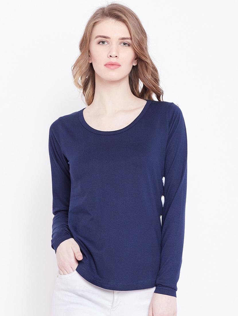 side eyelet lace up top - 15816319 - Zoom Image - 1